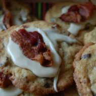 bacon maple chocolate chip cookies