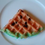 watermelon waffles