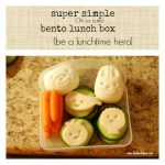 Simple and Cute Packed Bento Lunches