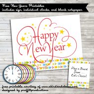 New Years Eve Party {Free Printable}