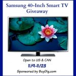 Samsung Smart TV {Giveaway}