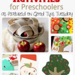 7 Apple Themed Activities For Preschoolers