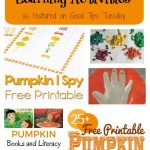 5 Pumpkin Crafts and Learning Activities