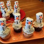 Simple & Sweet Snowman Cupcakes