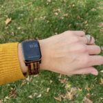 The Jord Wooden Apple Watch Band
