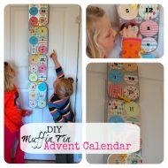 DIY Muffin Tin Advent Calendar