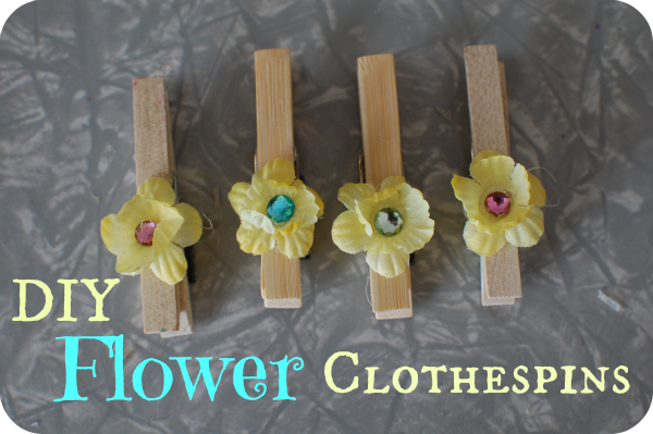 flowerclothespins
