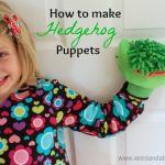 Hedgehog Puppets for the Kids