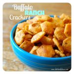 Baked Buffalo Ranch Crackers