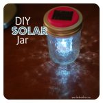 DIY Solar Jar Lights