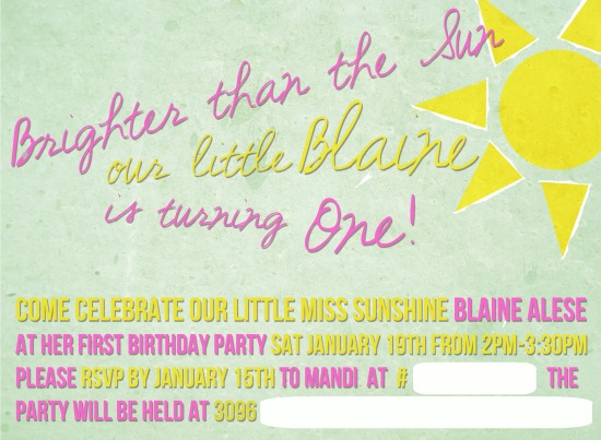 Blaine Invite
