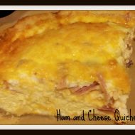 Ham and Cheese Quiche