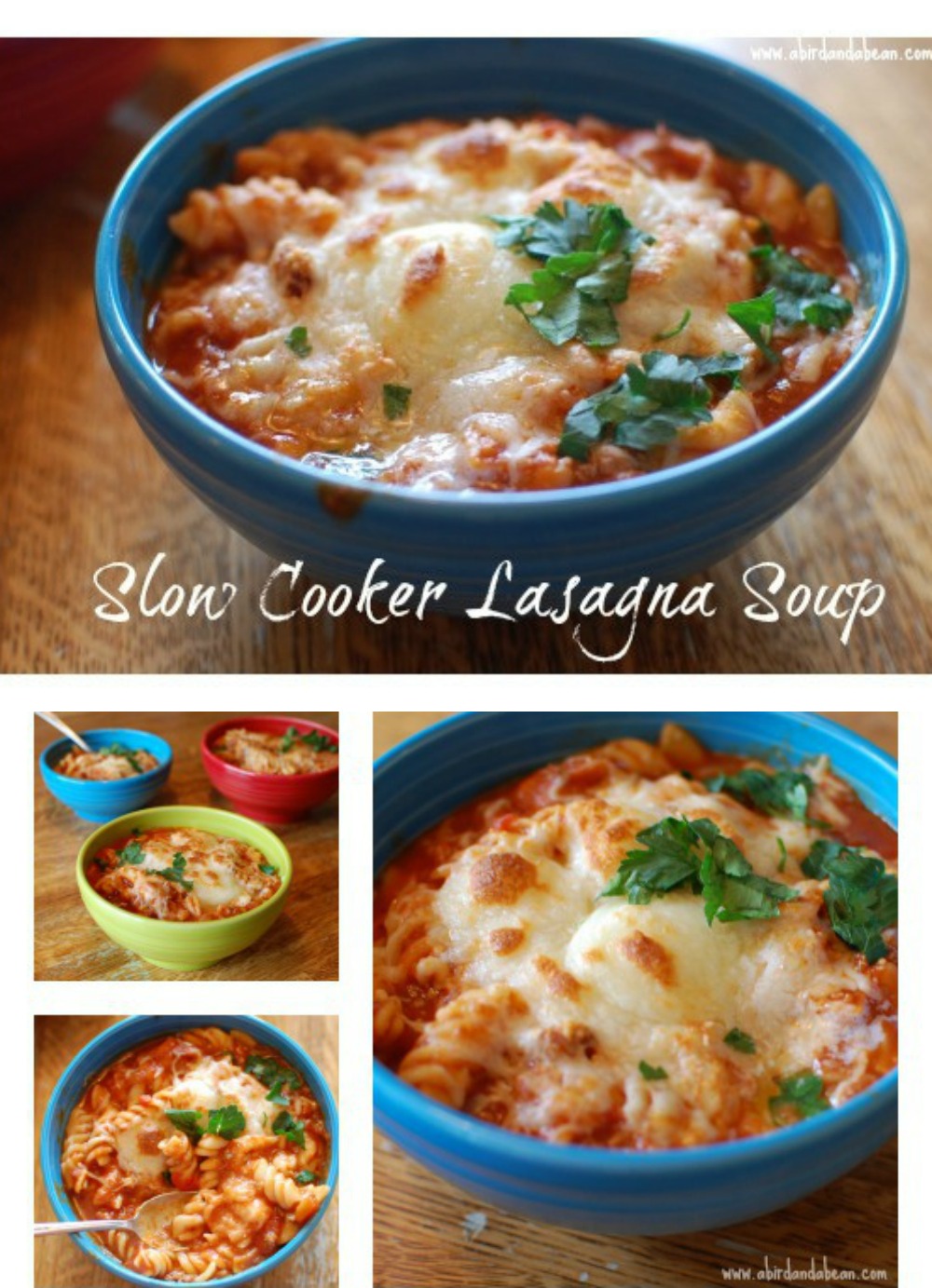 Slow Cooker Lasagna Soup