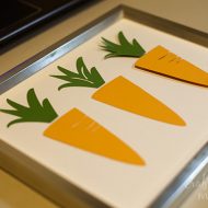 Silhouette Cameo Easter Carrot Craft