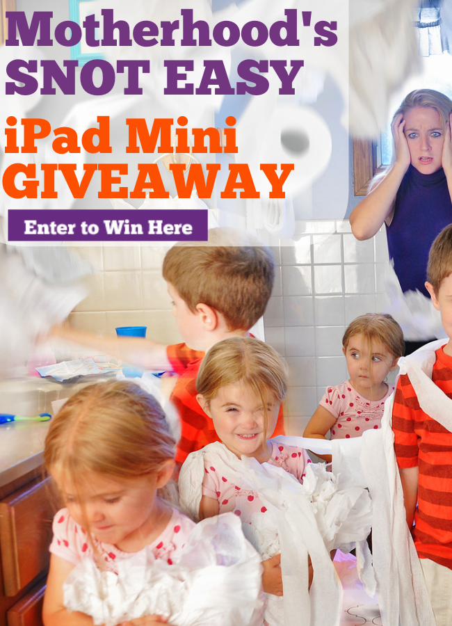 Motherhoods-Snot-Easy-iPad-Mini-Giveaway
