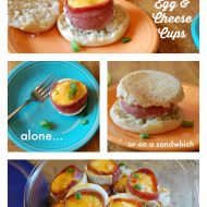 Bacon, Egg and Cheese Cups