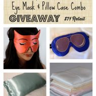 Pure Silk Pillowcase and Eye Mask Giveaway