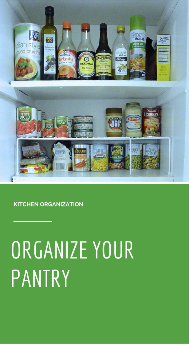 organize your pantry with girl organized