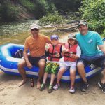 Rafting on the Pine River