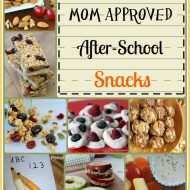 20 Mom Approved After-School Snacks