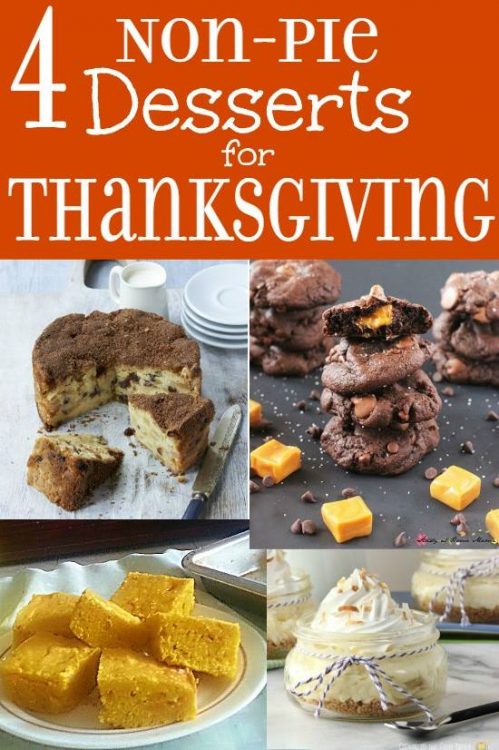4 Awesome Non-Pie Desserts for Thanksgiving - A Bird and a Bean