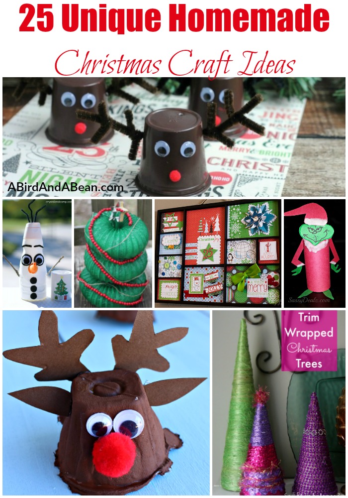 Christmas Craft Ideas like these are just what you need to create fun memories with your kids! Make these amazing crafts just in time for the holidays!