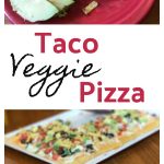 Taco Veggie Pizza
